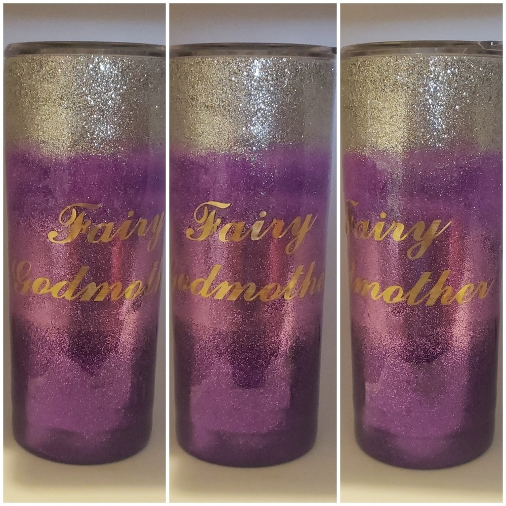 Glitter tumblers